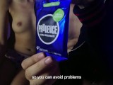 How to use male condom with BONUS TIPS Tutorial