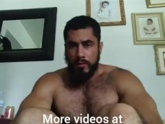Hot Straight Flexing Muscle Daddy Big Dick POV Cumshot