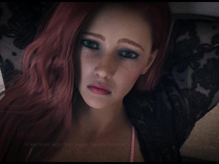 hot redhead, game walkthrough, redhead, big boobs