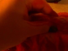 Rubbing you like a piece of meat hop eyou like my touch