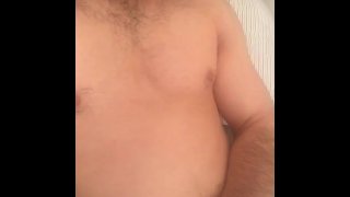 Мышечная грудь от первого лица