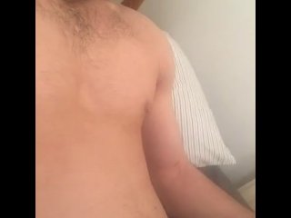 solo male, handjob, fetish, bug chest muscle