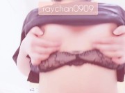 【乳首オナニー】寝起きで汗だく３回イキ