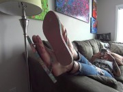 Preview 2 of Dangling My Flip Flops in your Face!