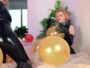 Preview 1 of Air Balloon Fetish Compilation Inflatable Looner Fetish Video