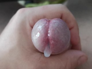Closeup cumshot