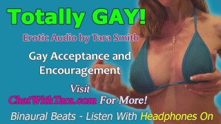 Totalmente GAY! Accettazione gay e incoraggiamento ipnotizzante battiti binaurali audio erotici di Tara Smith