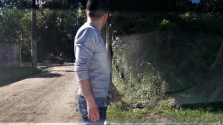 Peeing and cumming somwhere out there