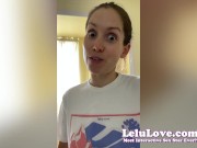 Preview 3 of Lelu Love makes it through 1st TOUGH week after major surgery and operation w/ scar/pussy updates