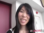 Preview 2 of Skinny Japanese MILF Toyed And Creampie