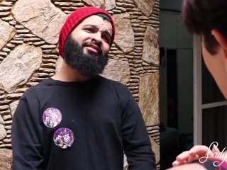 Meu primeiro BBC, fazendo um anal enquanto o meu namorado vota - Lady Snow/ Felipe Costa screenshot number 1
