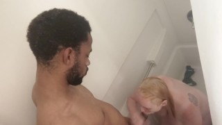 Shower Sex with some Head 