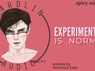[M4M] Experimenting Is Normal [First_time with a man] [Male Audio Orgasm] [Roleplay]