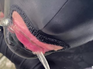 He Pissed In My Mouth After Giving Him A Blowjob At The Park 