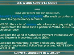 2021 Sex Work Survival Guide Conference - How to establish & maintain accounts online with privacy