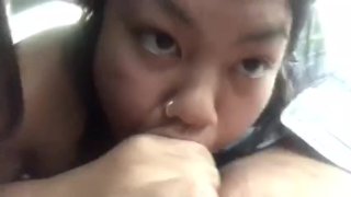  Толстушка филиппинского подростка кончает в рот, глотает и не останавливается 
