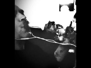 Black and white invitation to sit on my face