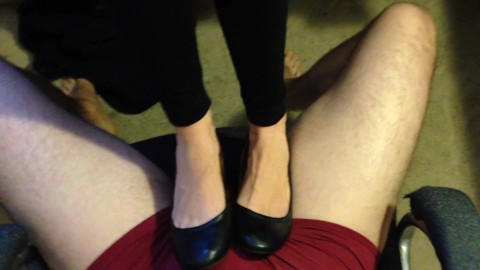 Ballet Flats Shoejob POV | High Arches | Toe Cleavage | Well Worn Dirty Flat Shoes