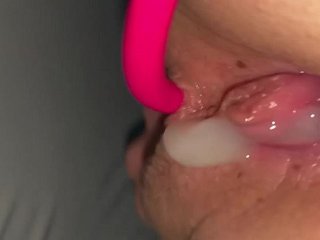 ebony creampie, creampie, anal, solo girl