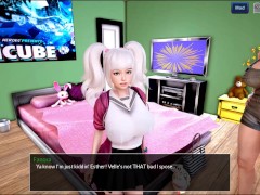 1 - Mythic Manor - A horny roomate masturbating in the pool (dubbing)