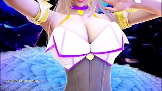 The Worst Ahri Striptease In 3D Uncensored By MMD K DA