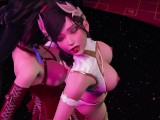 [60FPS] Futa bdsm having fun with starlight girl in the club
