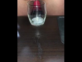No Hands Cum Close up