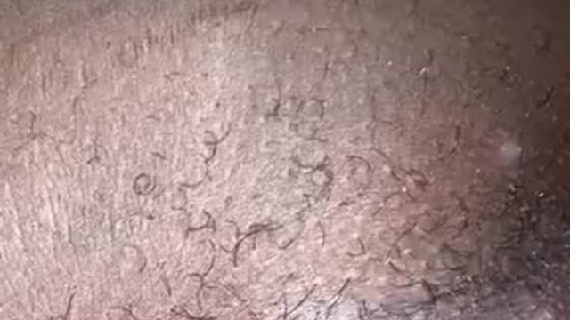 Black Teen pussy gets horny POV