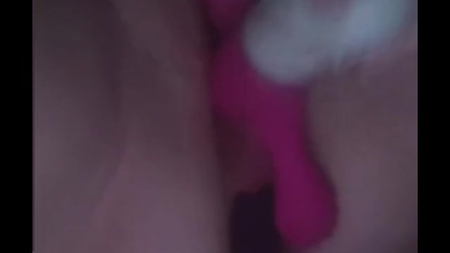 MILF Hotwife-Triple toy penetration (2 pussy & 1 ass) Hubby controls toy from desk at work! 