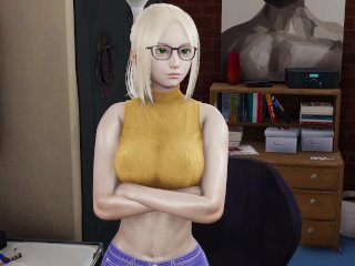 honey select, teenage, big boobs, step brother