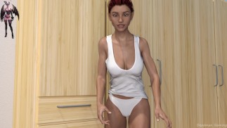 Там, где сердце 22 Мастурбирует Моника