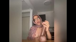 Arab Submissive Sucking Big Black Cock