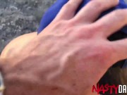 Preview 3 of NASTYDADDY Muscular Hunk Cade Madox Raw Fucks Gay Max Adonis