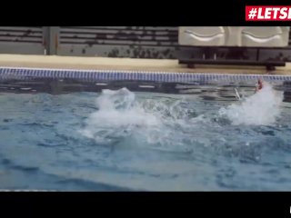 XXXSHADES - CANELA SKIN HUGE ASS LATINA BABE RIDES BIG COCK BY THE POOL FULL SCENE screenshot number 1