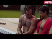 Preview 2 of XXXSHADES - CANELA SKIN HUGE ASS LATINA BABE RIDES BIG COCK BY THE POOL FULL SCENE