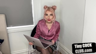 British Mistress Giving Meager Microdicks A Low Rating