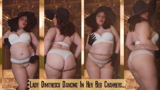 Lady Dimitrescu Dancing In Her Bedchambers