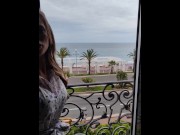 Preview 2 of Littleangel84 - Week-end à Nice! Baise devant la promenade des anglais - S03E08 Part2