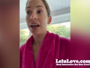 Preview 4 of Lelu Love discussing decade of sobriety 1st customs since surgery sexy behind the scenes & more