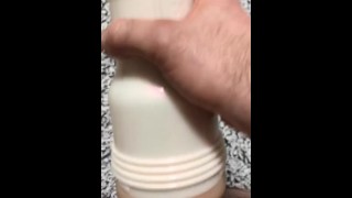 Fucking and creampie Stoya’s Ass(FLESHLIGHT)