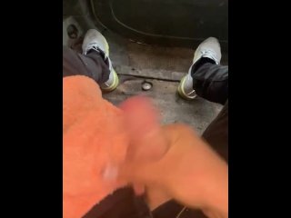 car, teen, solo male, cumshot compilation