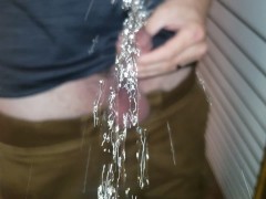 Pissing while masterbating - Screenshot 14 of 16 - Piss