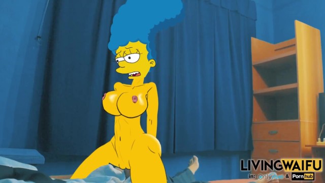 Milf Marge Simpson Toon Porn - MARGE SIMPSON MILF 2D Cartoon Real Waifu #5 Riding Big ANIMATION Ass Booty  Cartoon Cosplay SIMPSONS - Pornhub.com