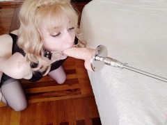 Video Sex machine fucked a tied blondy girl