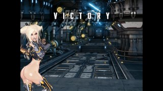 Malise and the Machine [Porn game] Ep.2 Android fighter get naked from the fight