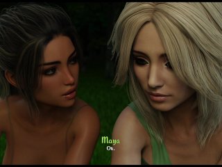 cartoon, pc gameplay, blonde big tits, game walkthrough