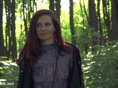 Jeny Smith. Long Summer Walk. Naked in forest - Screenshot 1 of 16 - Nude