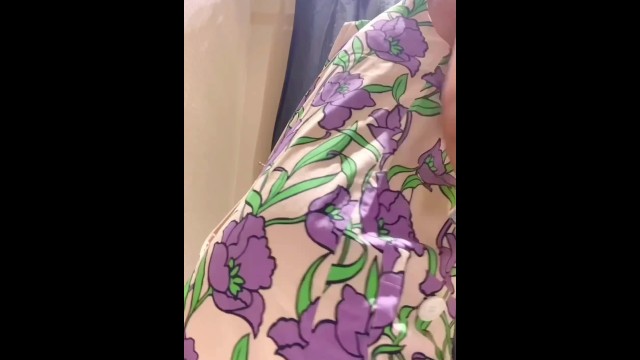Fitting Room Masturbate i'm so Excited