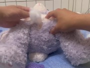 Preview 5 of How to make VAGINAL in my bunny plushie doll (character: Stellalou, M size)