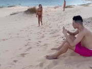 Preview 1 of sexo na praia com a morena